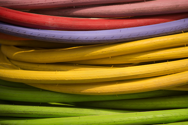 Colored technology cords